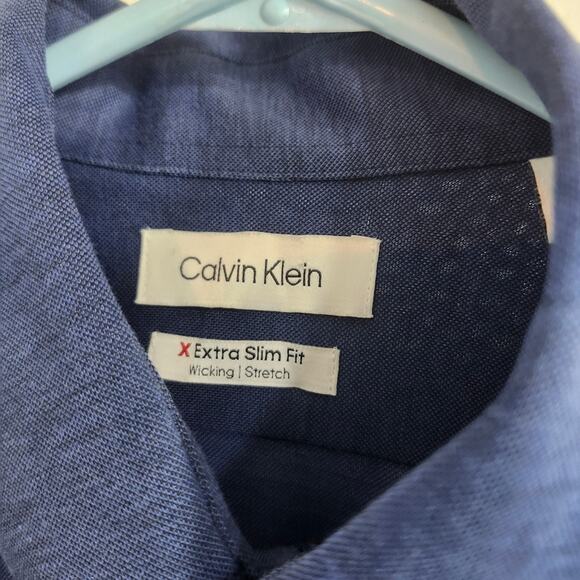 Calvin Klein Navy Long Sleeve Shirt - Picture 5 of 9